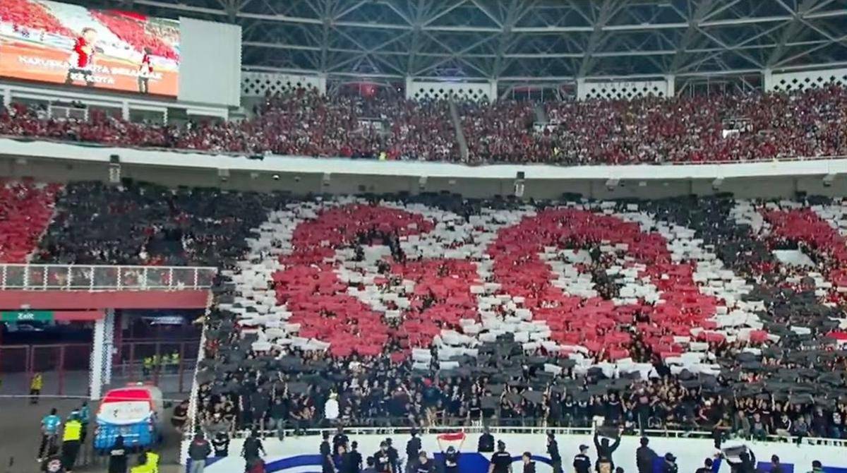 Judika di laga Indonesia vs China (instagram.com/jud1ka)