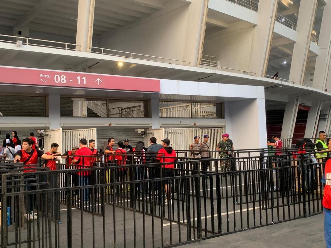 Buntut Penerobosan, Zona 3 SUGBK di Jaga Polisi-TNI Jelang Timnas vs China