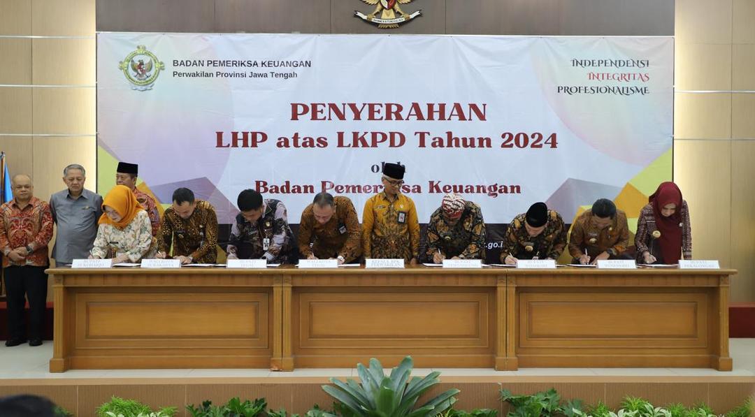32 Pemda di Jateng Raih WTP, Ada Temuan Pungutan Pajak Belum Disetor