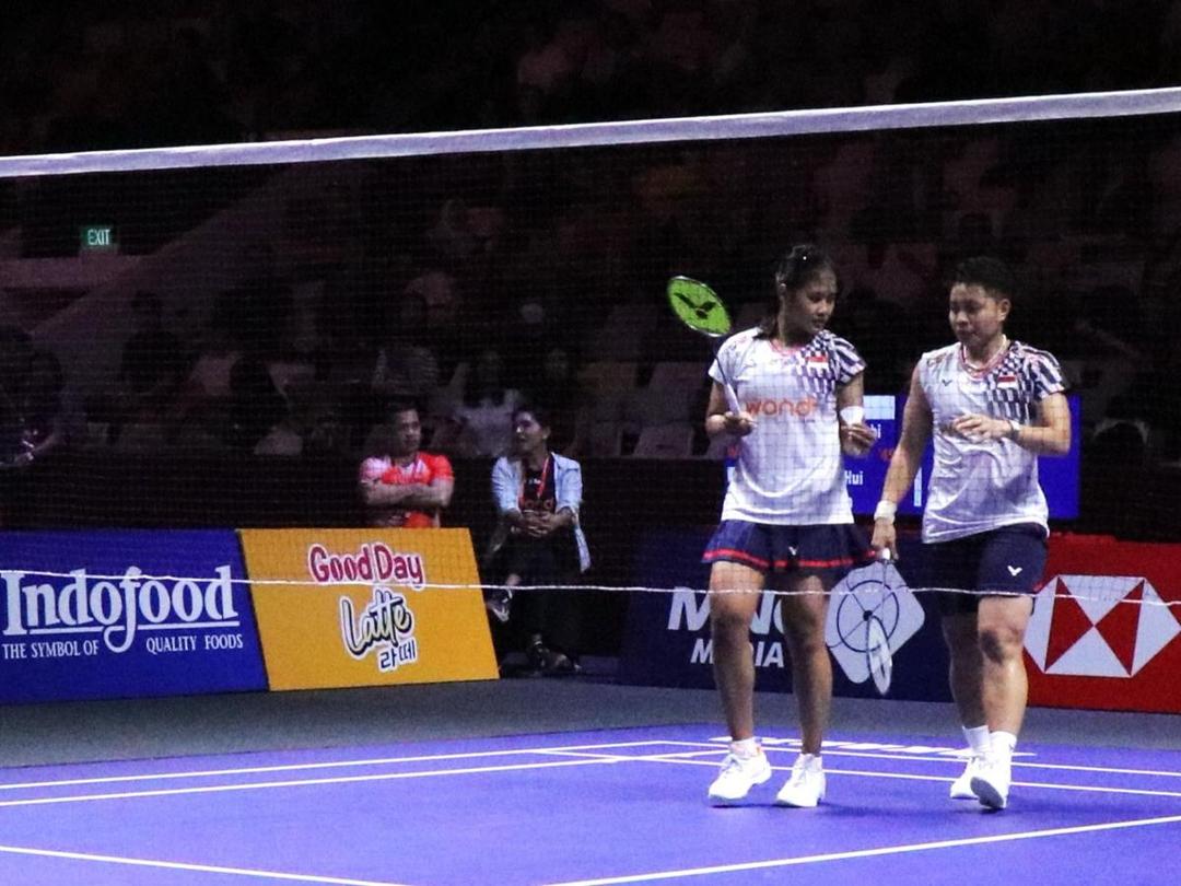 Langkah Apriyani/Febi di Indonesia Open 2025 Terhenti