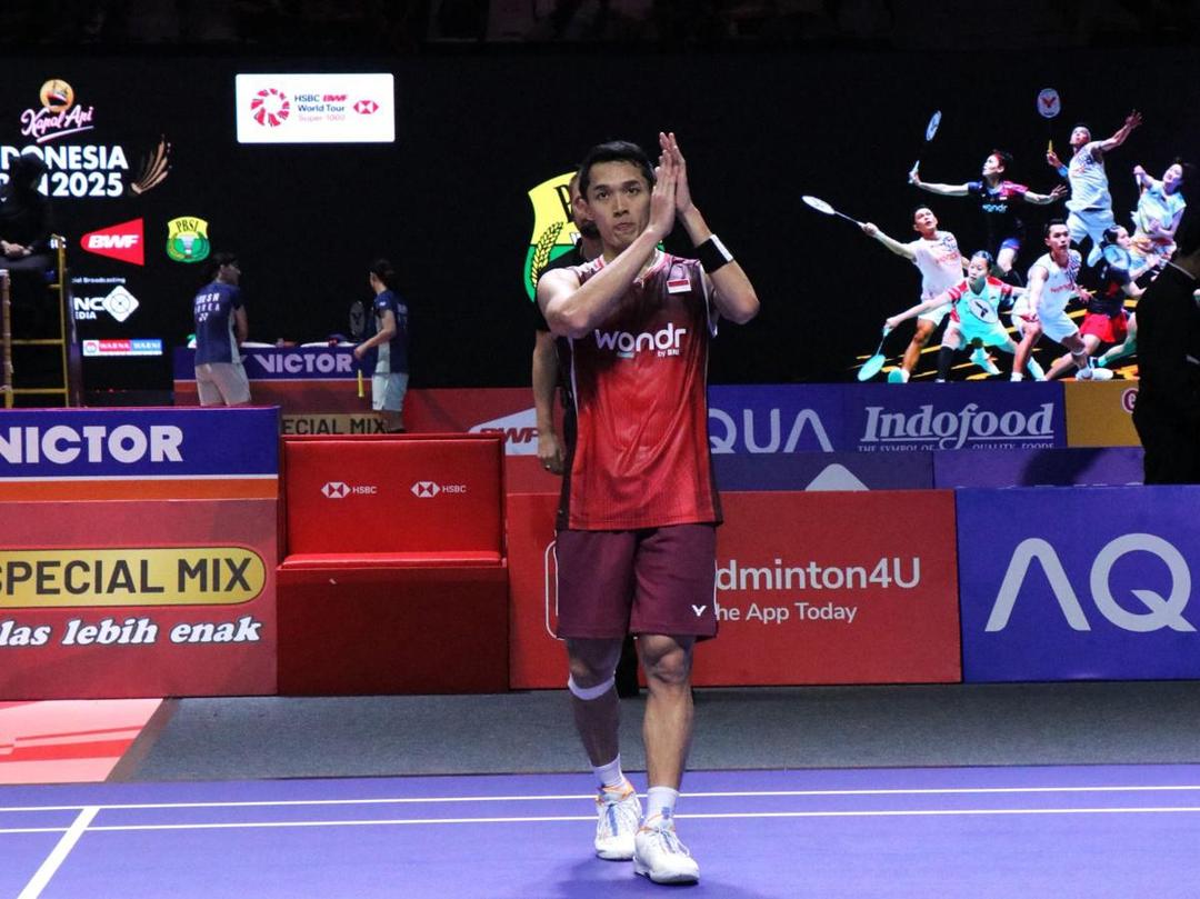Jonatan Christie Dipermalukan Non-Unggulan di Indonesia Open 2025