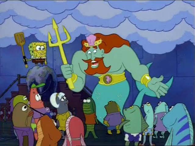 King Neptune (Dok. Nickelodeon/SpongeBob SqurePants)