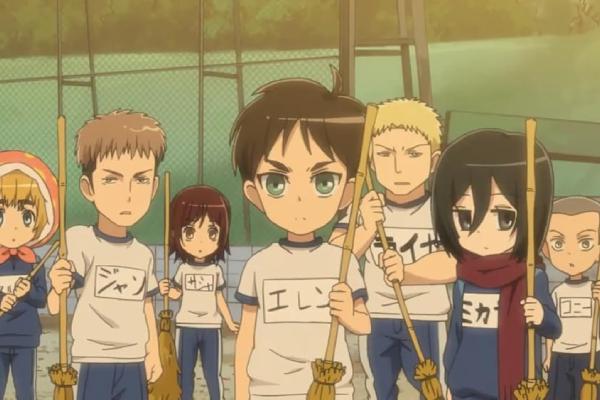 Sinopsis Anime Attack on Titan Junior High, Tayang di RTV