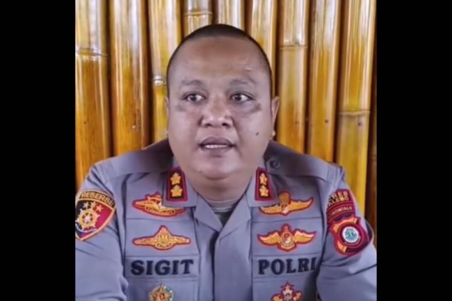 Viral Video Kapolres Boalemo Adu Mulut dengan Penambang Emas Liar