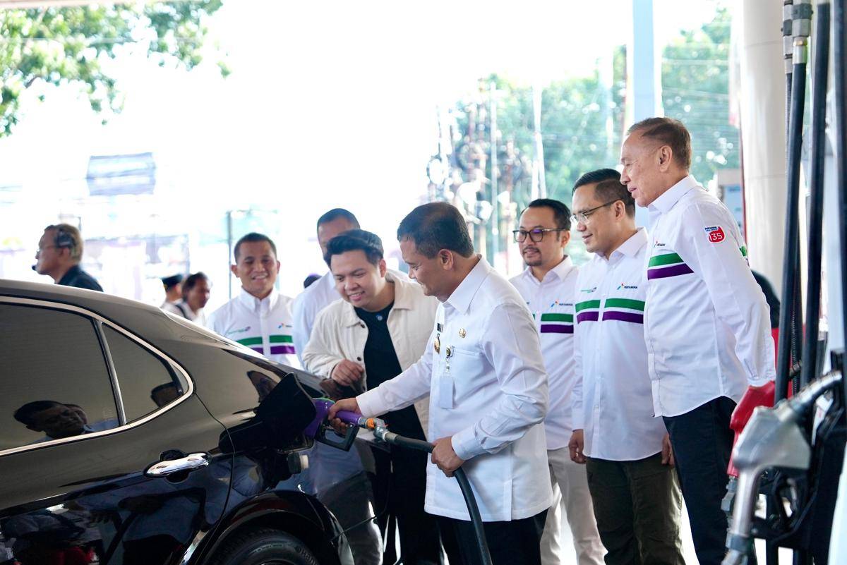 Pertamina Luncurkan Pertamax Green 95 di Jawa Tengah