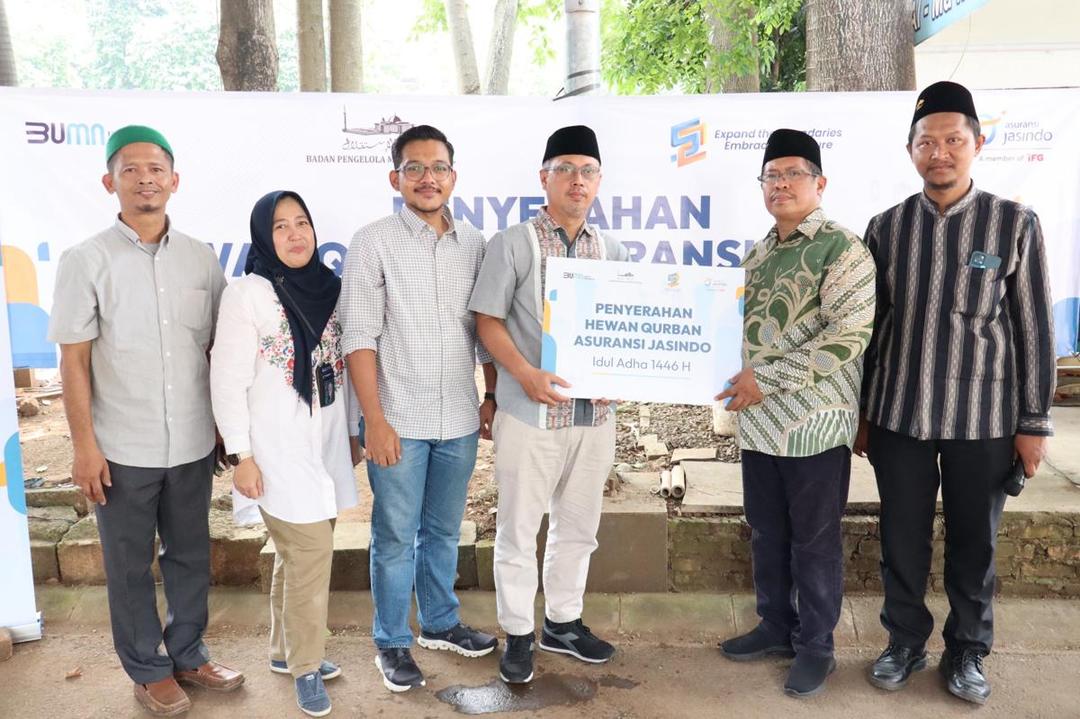 Strategi Jasindo Sandingkan Kesuksesan Bisnis dan Sosial di Idul Adha