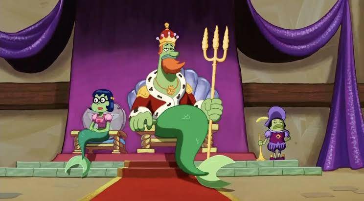 King Neptune (Dok. Nickelodeon/SpongeBob SqurePants)