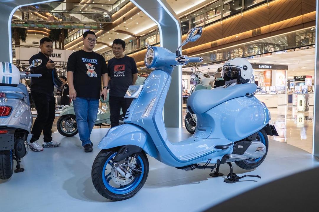Piaggio Indonesia Pamer 3 Model dan Warna Baru Vespa di PIM 2