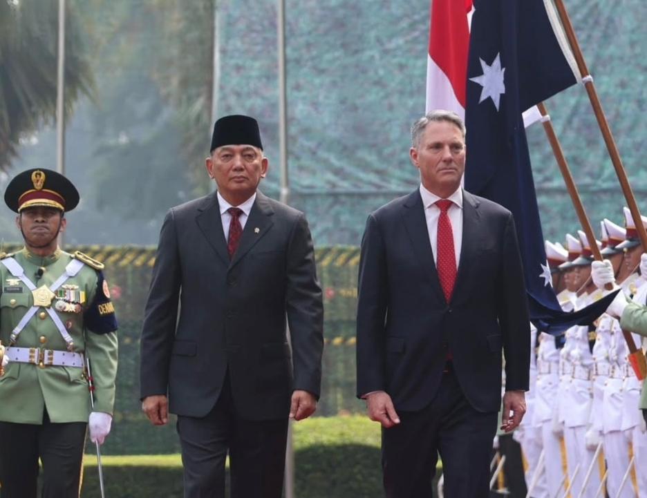 Terima Kunjungan Menhan Australia, Sjafrie Sebut Militer Dua Negara Akan Latihan Bersama