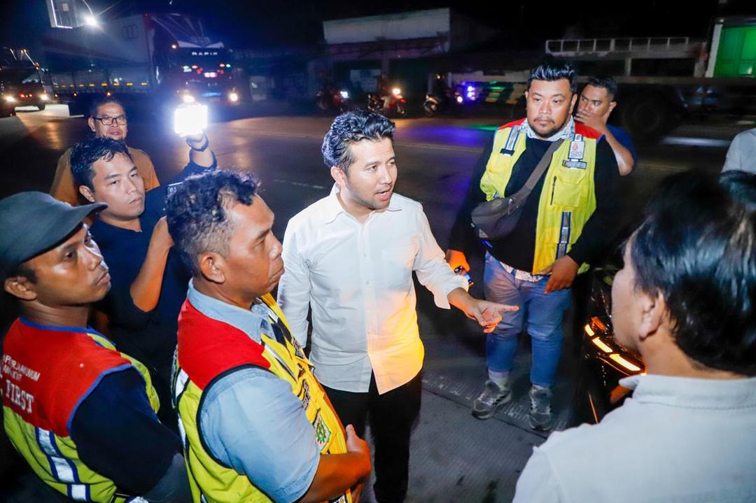Emil Respons Jalan Rusak dan Rawan Laka Lamongan - Gresik, Serta Kebut Operasional JLU