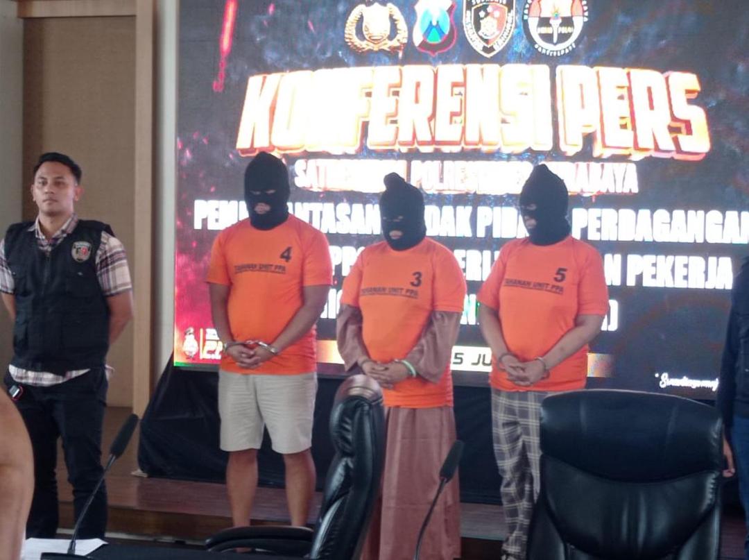 Terungkap! Jaringan TPPO di Surabaya Diduga Kirim Korban ke Malaysia Secara Ilegal