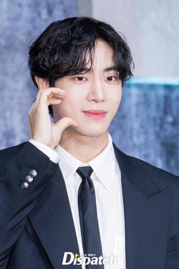 potret pemeran Mercy for None di konferensi pers (dok. Dispatch Korea)