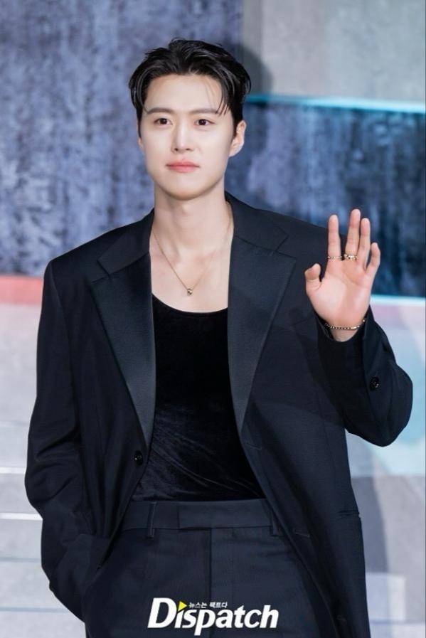 potret pemeran Mercy for None di konferensi pers (dok. Dispatch Korea)