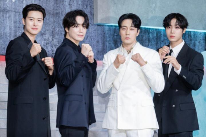 7 Potret Bintang Drakor Mercy For None di Konferensi Pers, Bak Idol Group!