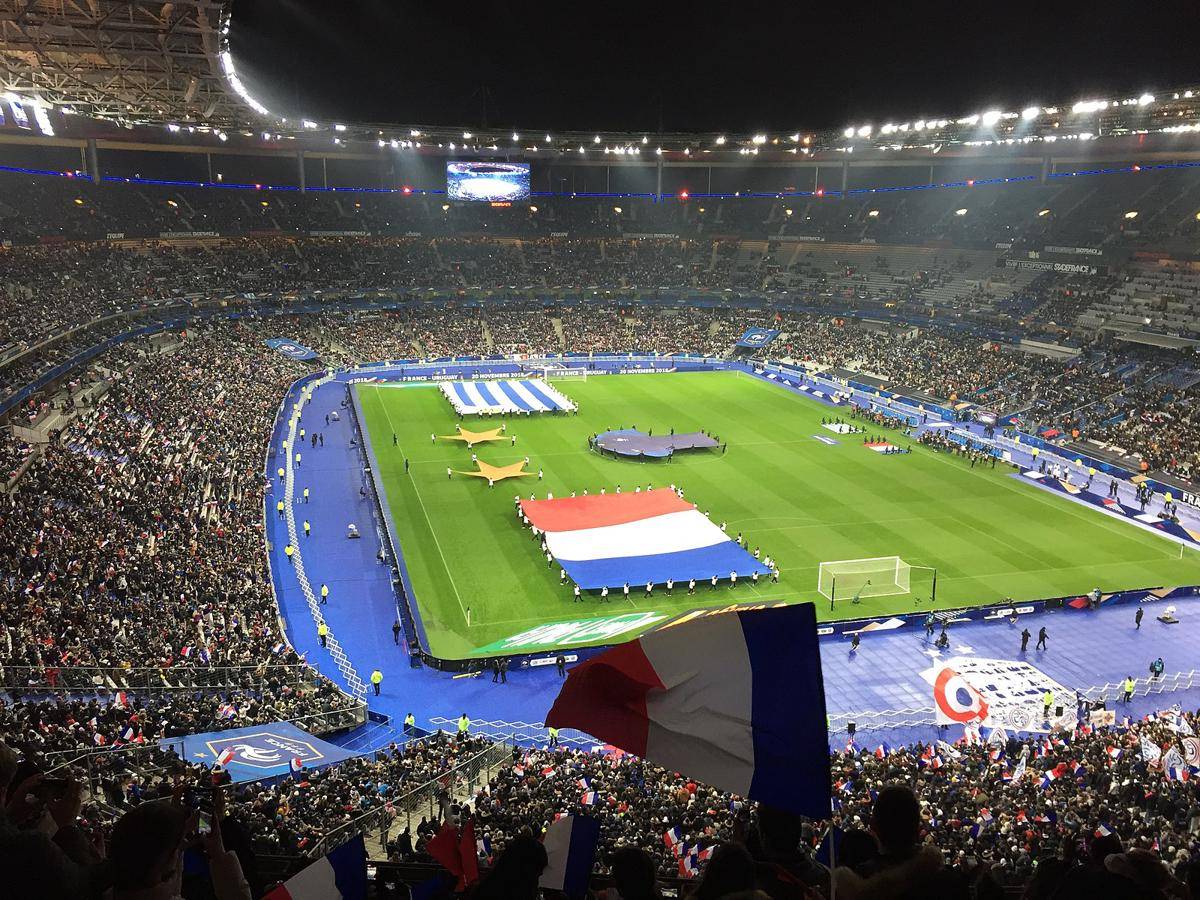 ilustrasi pertandingan Timnas Prancis di Stade de France (commons.wikimedia.org/ZakarieFaibis)