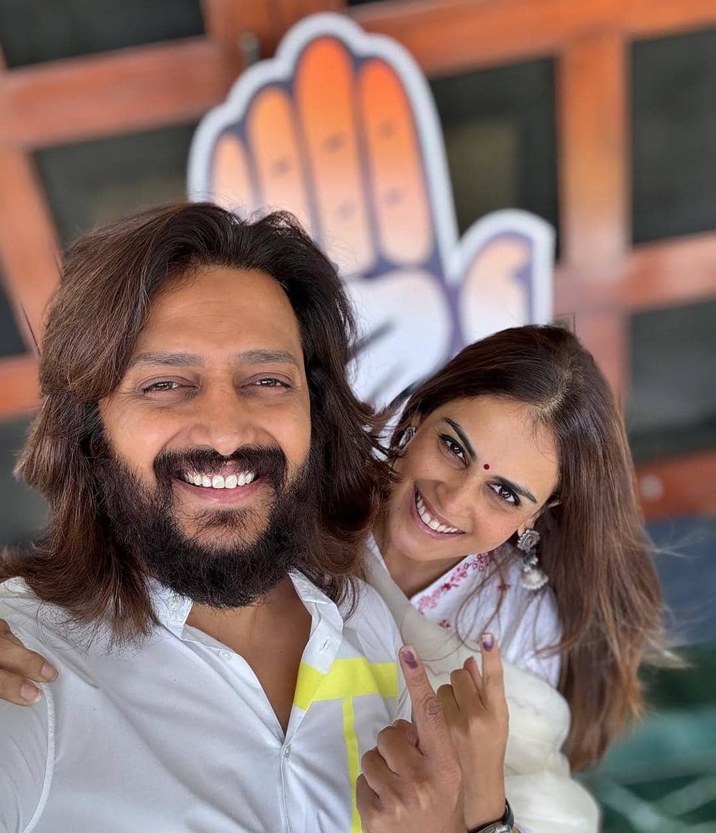 Genelia D'Souza dan suami