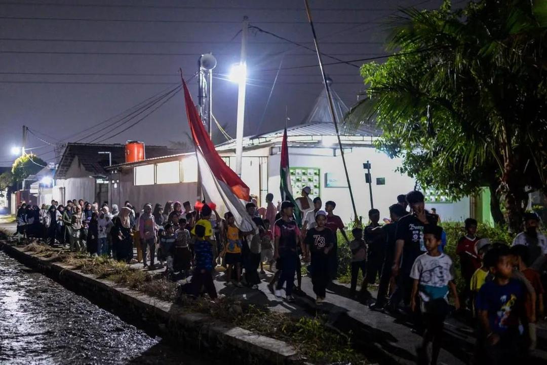Warga Kota Serang Gelar Takbir Keliling, Sambut Idul Adha