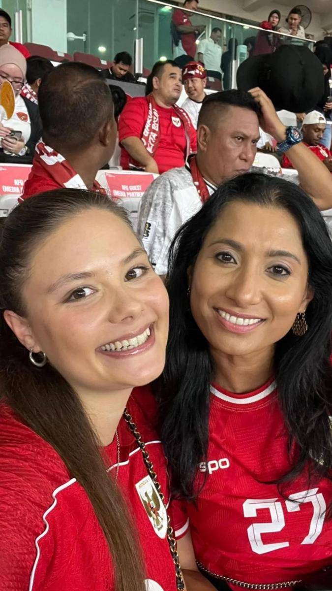 keluarga pemain Timnas di GBK (Instagram.com/rafaelstruick)