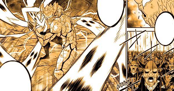 Kafka memusatkan semua kekuatannya ke tinju - Kaiju No. 8