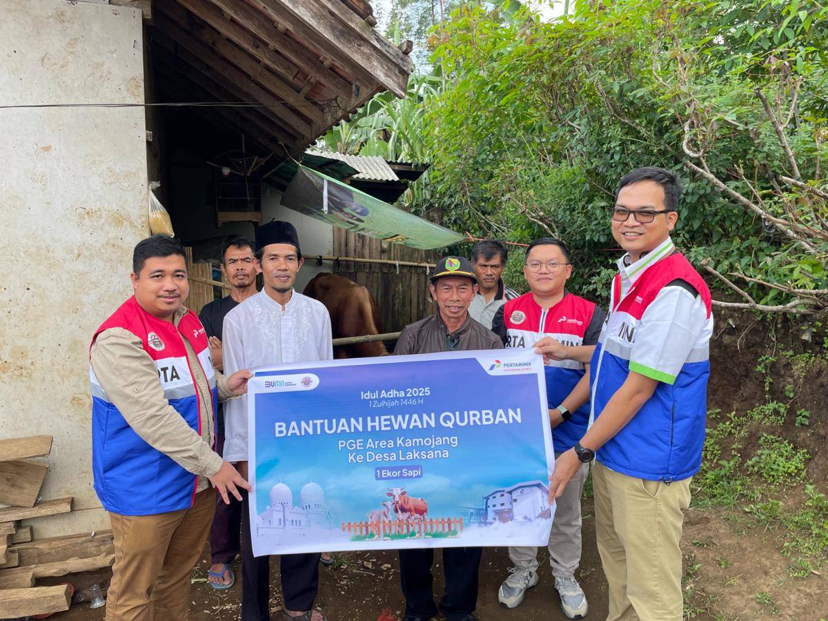 Momen Iduladha 1446 H, Pertamina Jamin Pasokan Energi dan Salurkan Lebih dari 3.800 Hewan Kurban