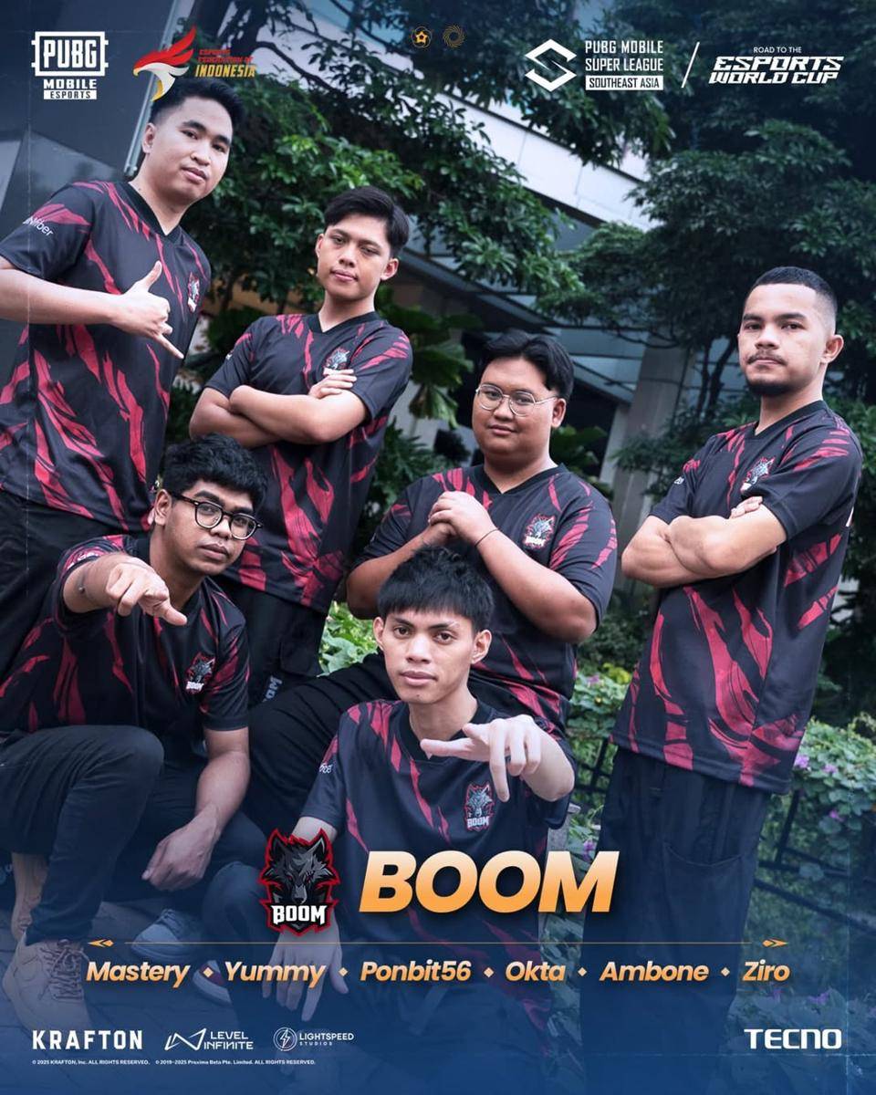 BOOM Esports (instagram.com/pubgmobile.esports.id)