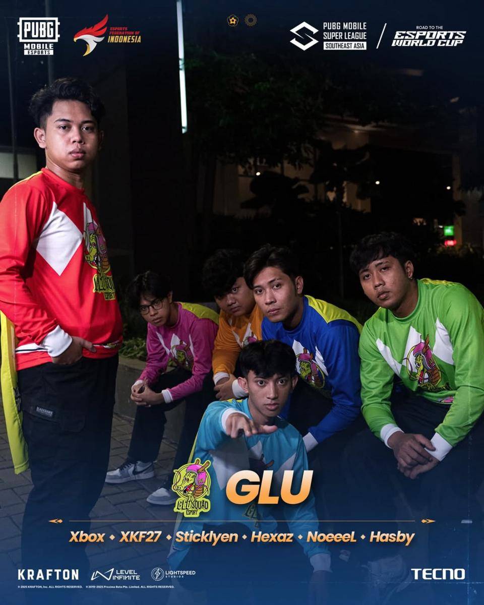 GLU Squad (instagram.com/pubgmobile.esports.id)
