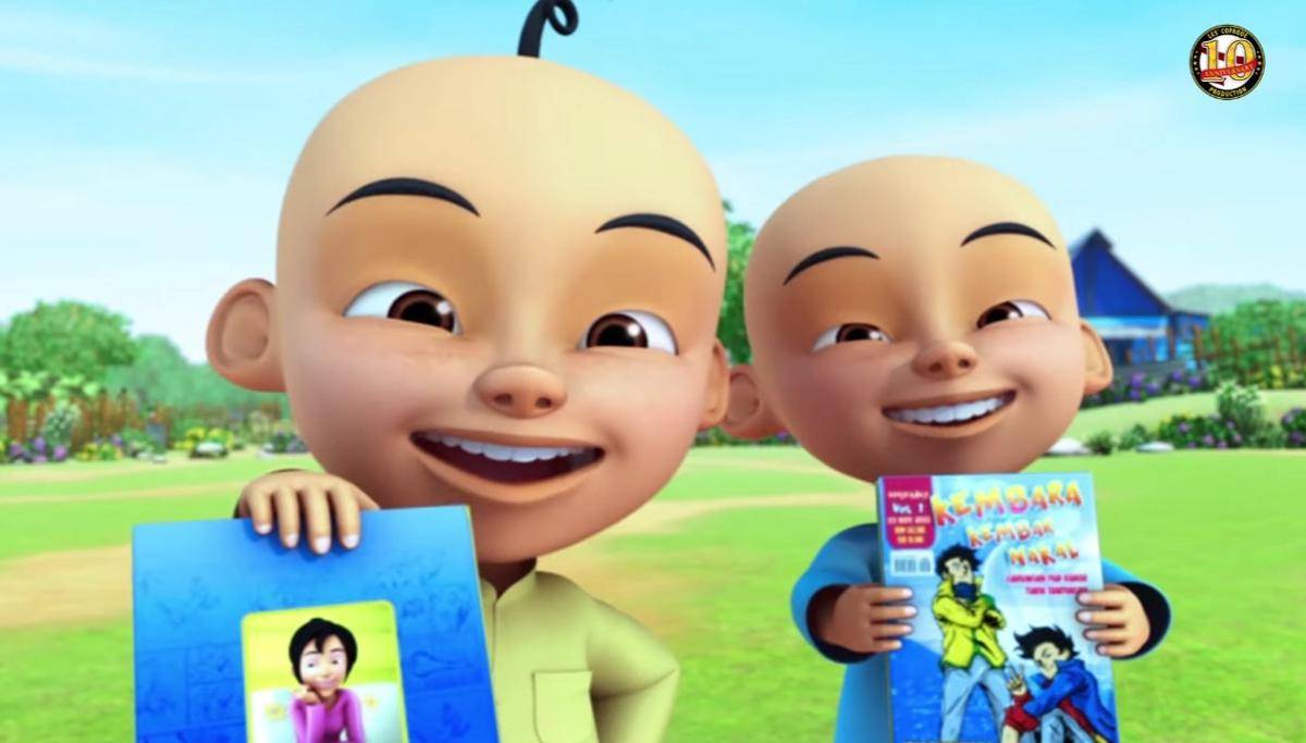cuplikan episode Upin & Ipin Kembara Kembar Nakal (youtube.com/ Les' Copaque Production)