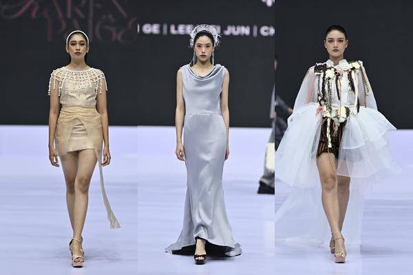 koleksi outfit edgy modern dari Taylor's University dan UIC College (Doc. Indonesia Fashion Week)