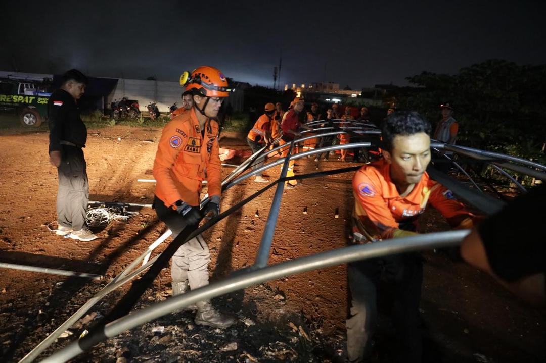 Kebakaran di Kapuk Muara, 500 Rumah Warga Hangus