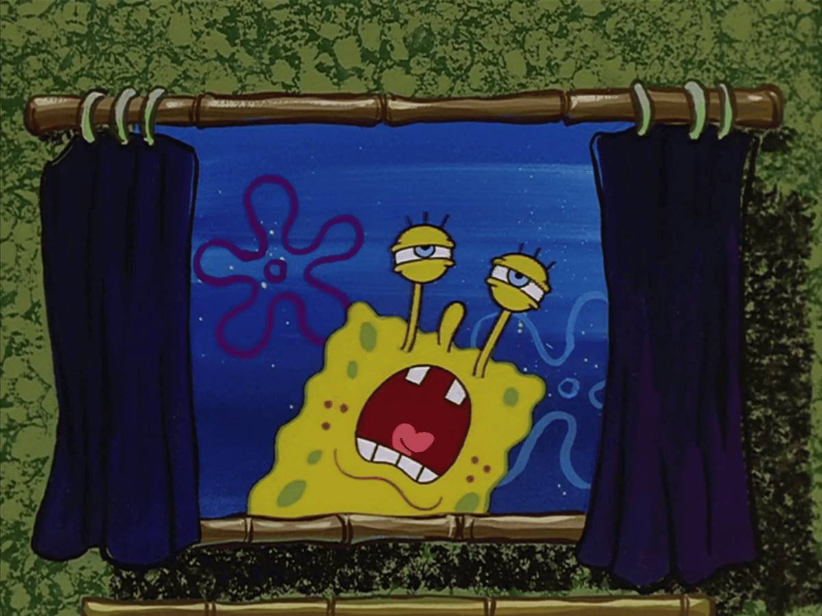 SpongeBob berubah jadi siput (dok. Nickelodeon/SpongeBob SquarePants)