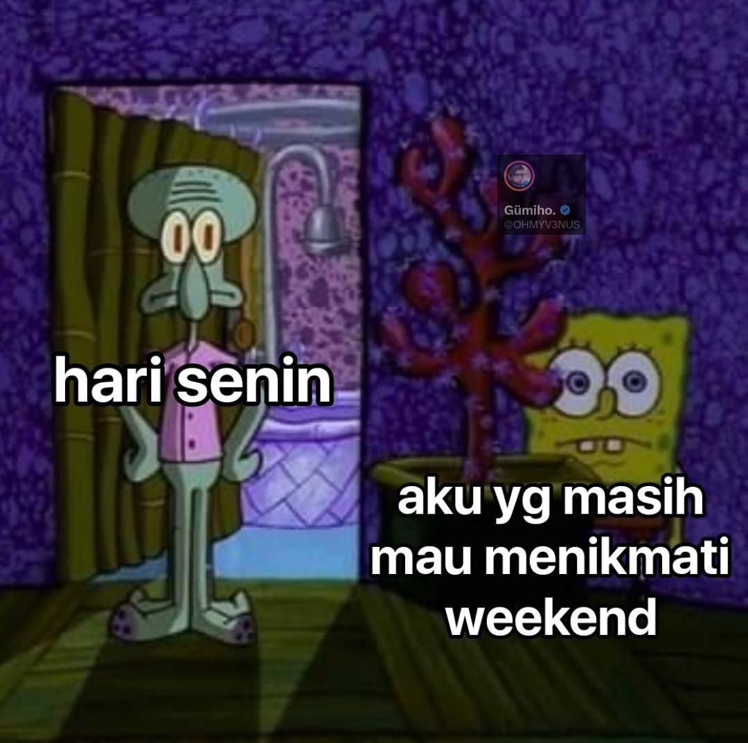 Meme sembunyi dari masalah (instagram.com/sooyeongpool)