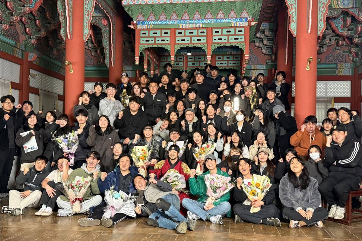 momen syuting terakhir drama The Haunted Palace (instagram.com/bn_95819)