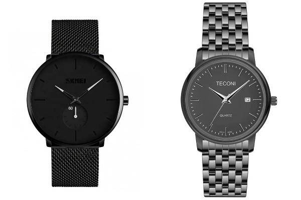 SKMEI 9185 dan Teconi P006. (skmei.id | shopee.co.id/teconiwatchesofficial)