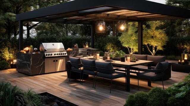 5 Inspirasi Memadukan Dapur Outdoor dan Taman