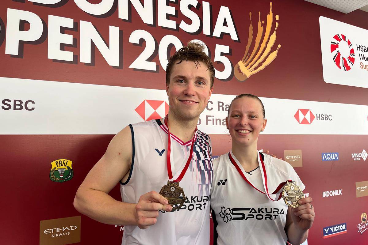 Kalahkan Thailand, Gicquel/Delrue Menangkan Gelar Super 1000 Pertama di Indonesia Open 2025