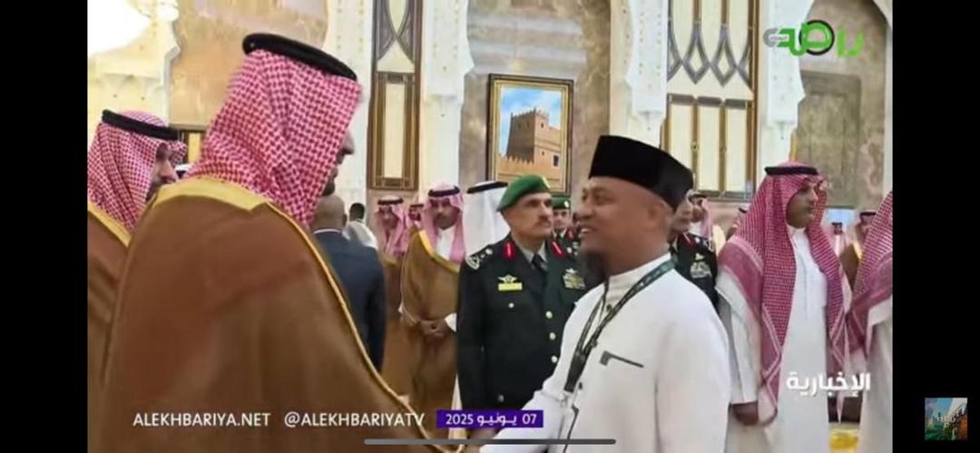 Gubernur Sulsel Hadiri Jamuan Putra Mahkota Kerajaan Arab Saudi di Istana Mina