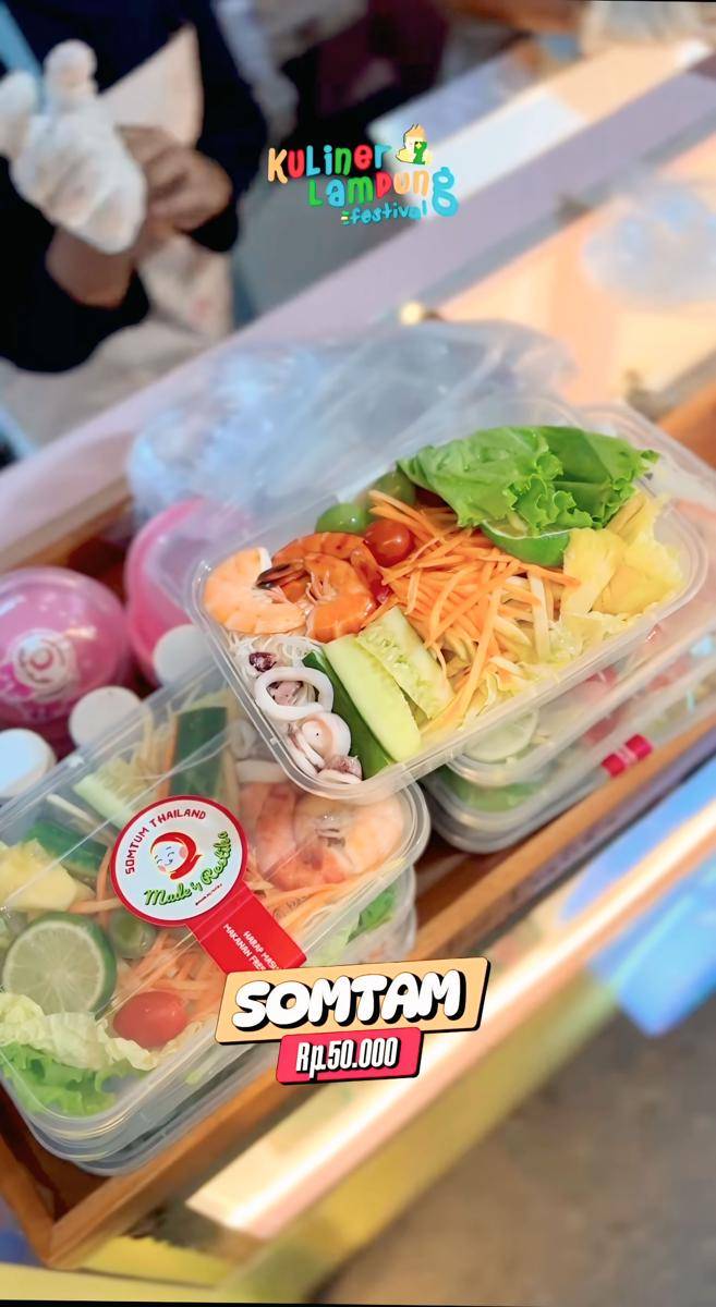 Festival Kuliner Korean VS Jepang di Mall Transmart Bandar Lampung