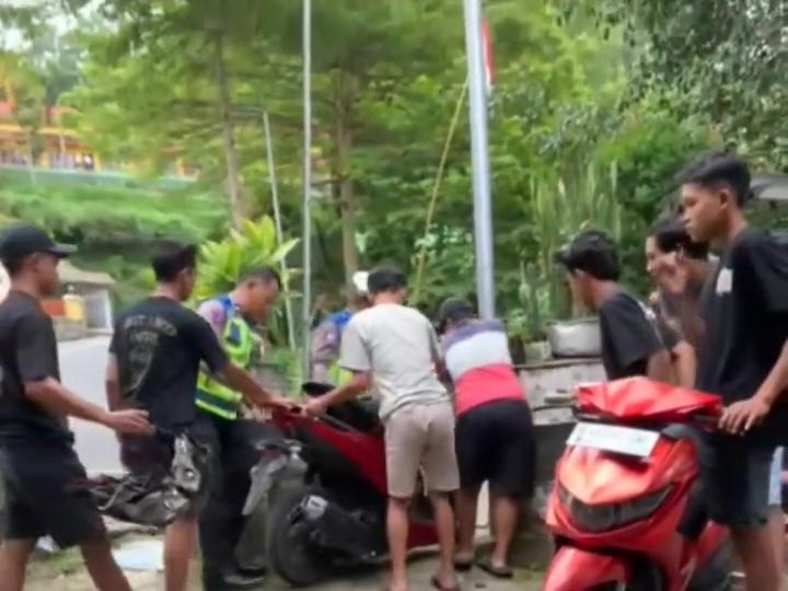 Motor Rem Blong di Jalan Raya Sarangan Magetan, Remaja Putri Tewas Tabrak Bengkel
