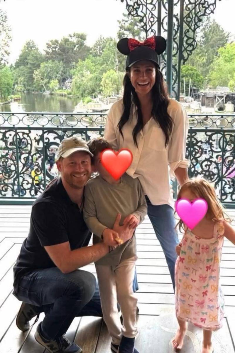 Keluarga Pangeran Harry dan Meghan Markle Rayakan Ultah Lilibeth di Disneyland (instagram.com/meghan)