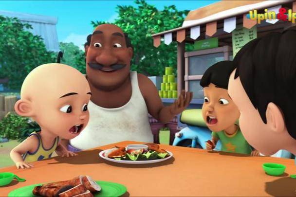 Kedai Uncle Muthu (dok. Les' Copaque Production/Upin & Ipin)