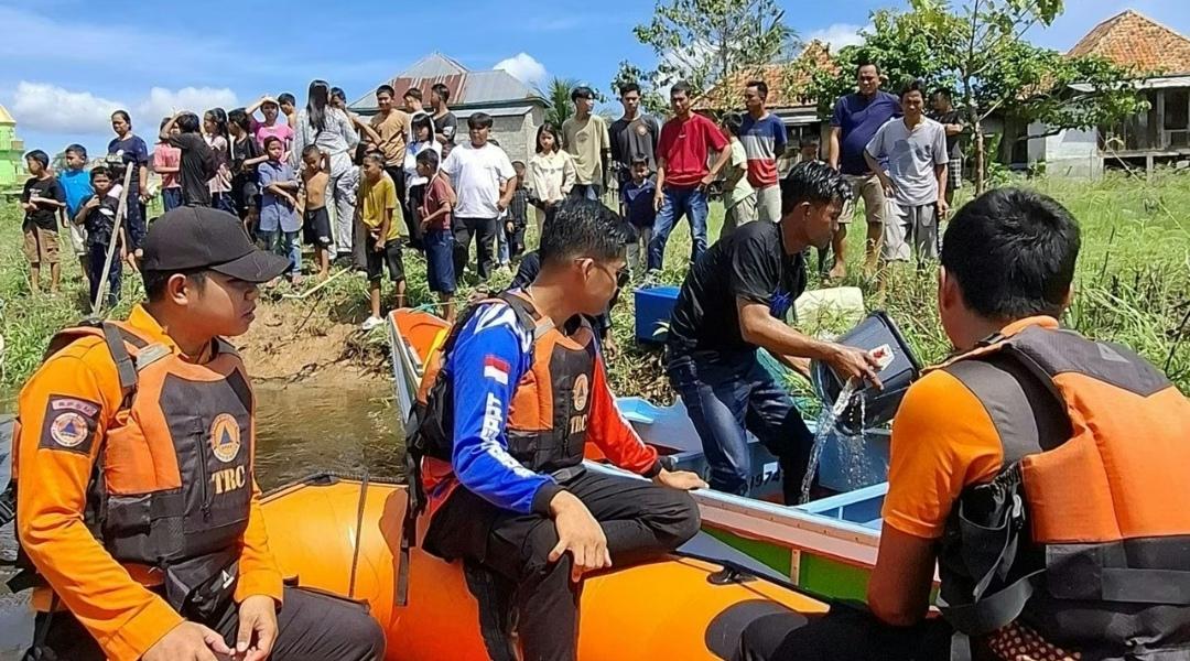 Speedboat Wisata Terbalik di Sungai Kelekar Ogan Ilir, Buntut Sopir Ugal-ugalan