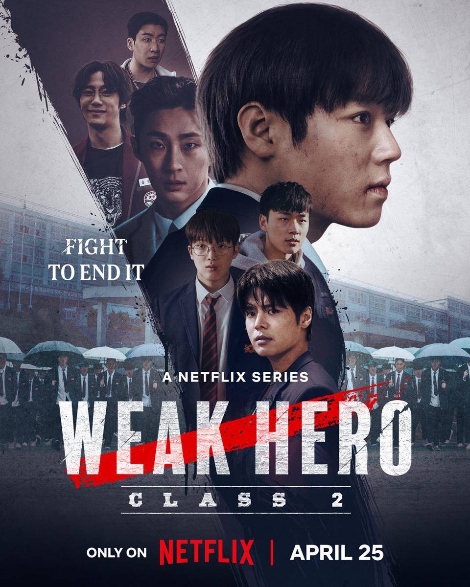poster drama Weak Hero Class 2 (x.com/NetflixKR)
