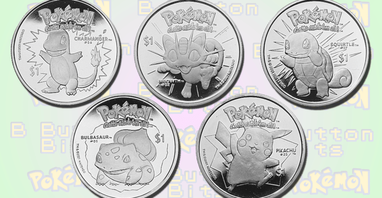 Mata uang dengan karakter pokemon