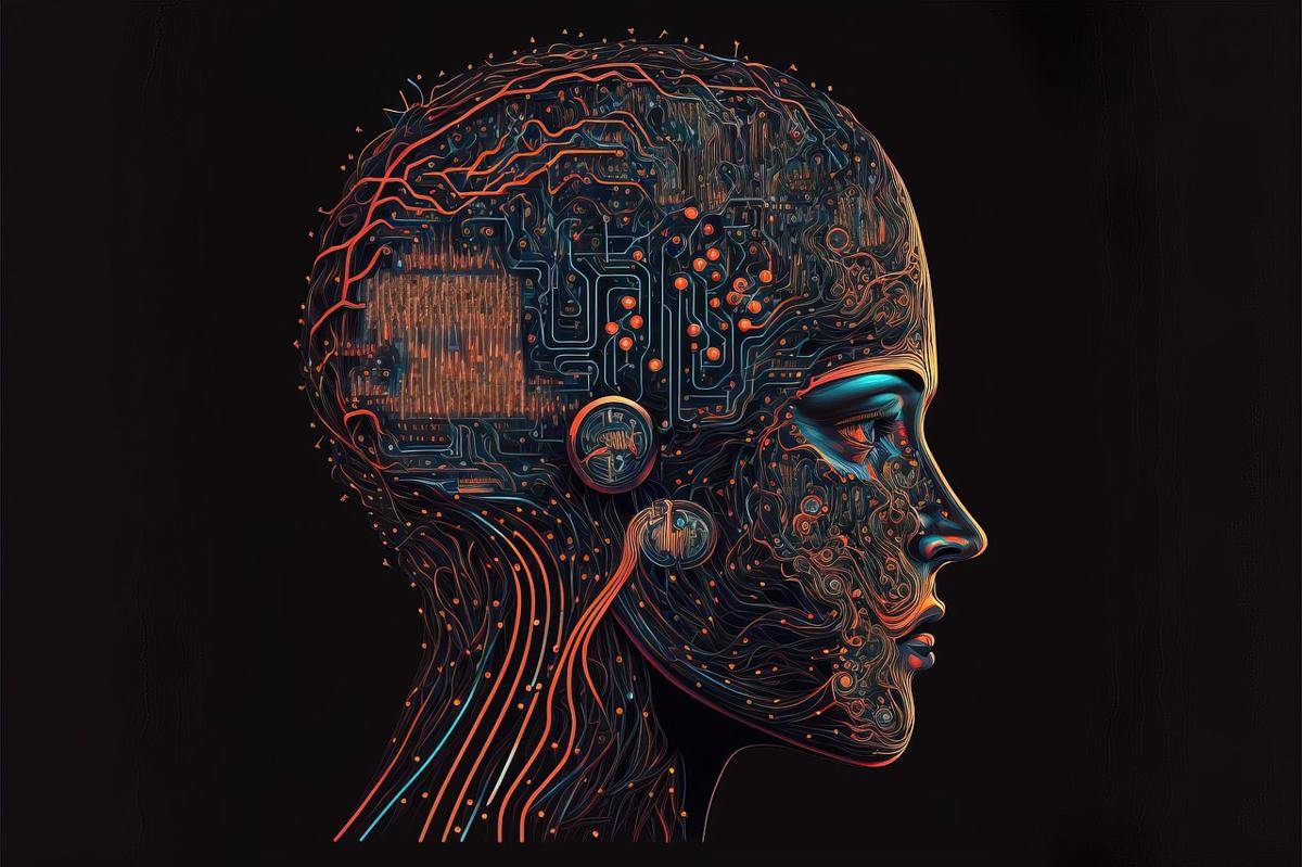Ilustrasi robot dengan Artificial Intelligence. (Dok. Pixabay/DeltaWorks)