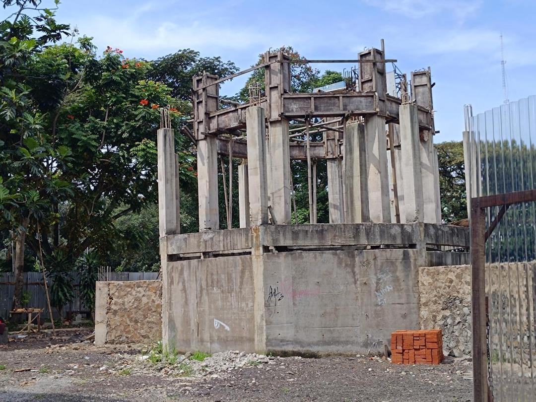 [FOTO] Pembangunan Monumen Bung Karno yang Terbengkalai di Kota Bandung