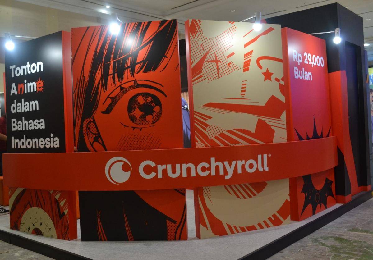 Booth Crunchyroll @AFAID 2025