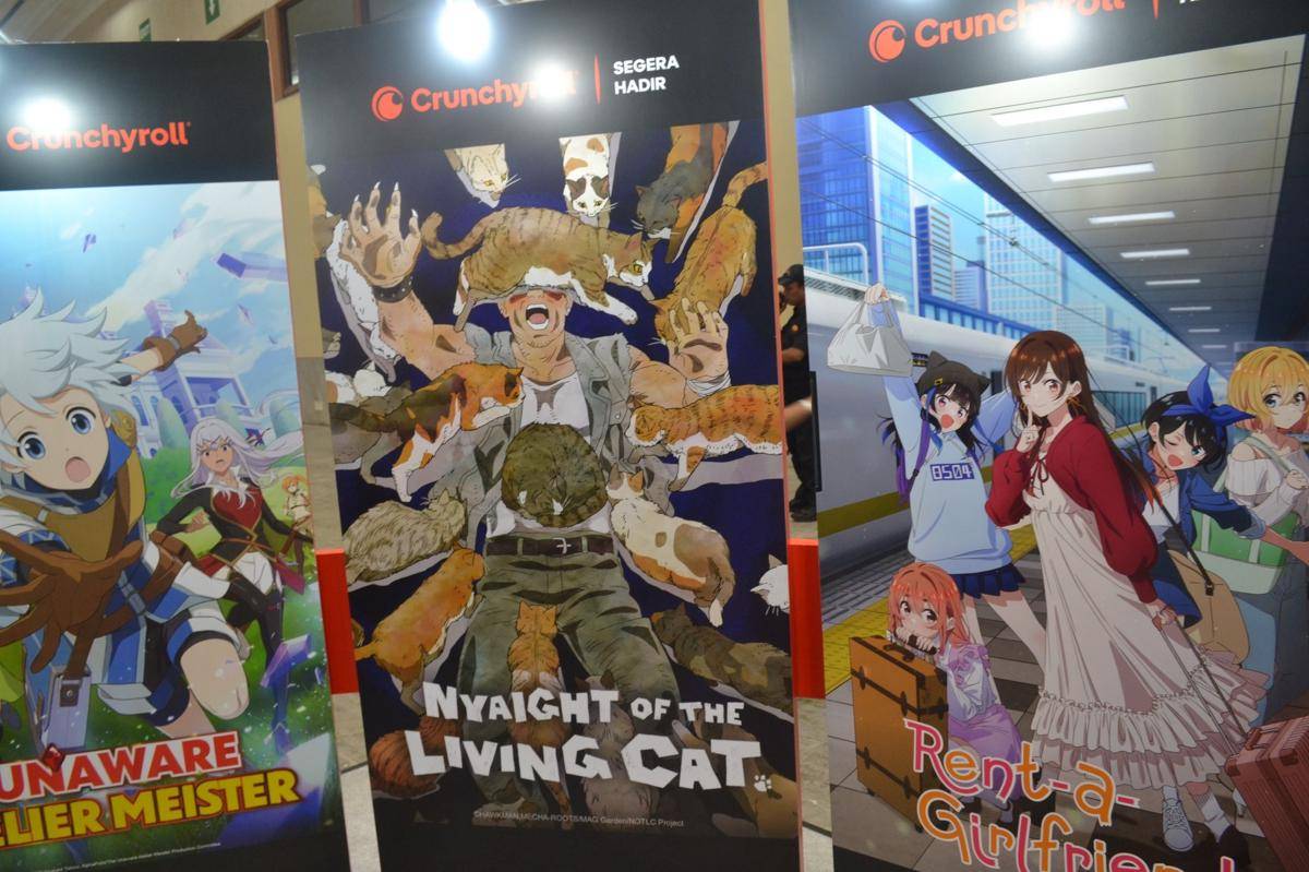 Booth Crunchyroll @AFAID 2025