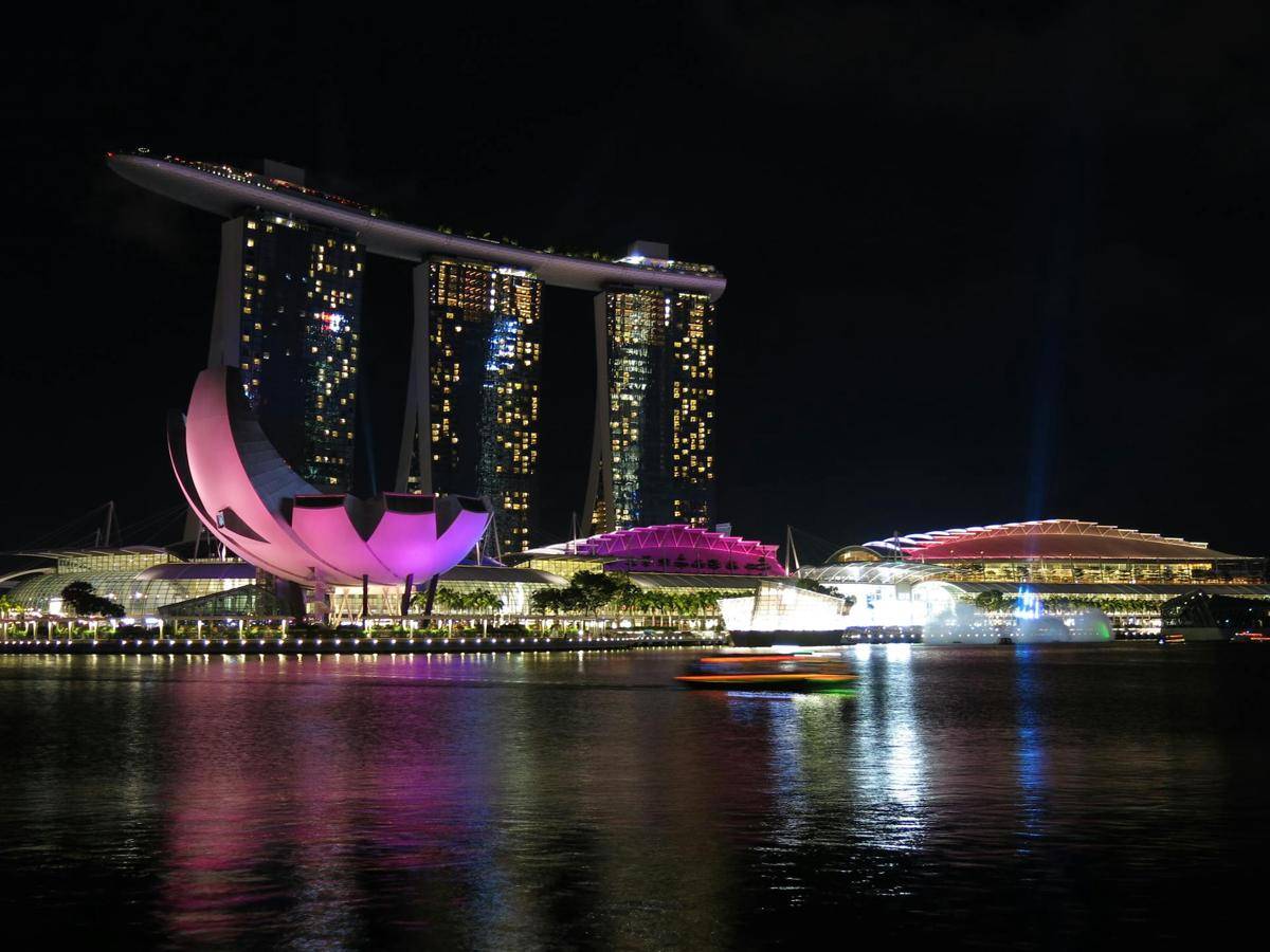 potret Marina Bay Sands, Singapura (pexels/Pixabay)