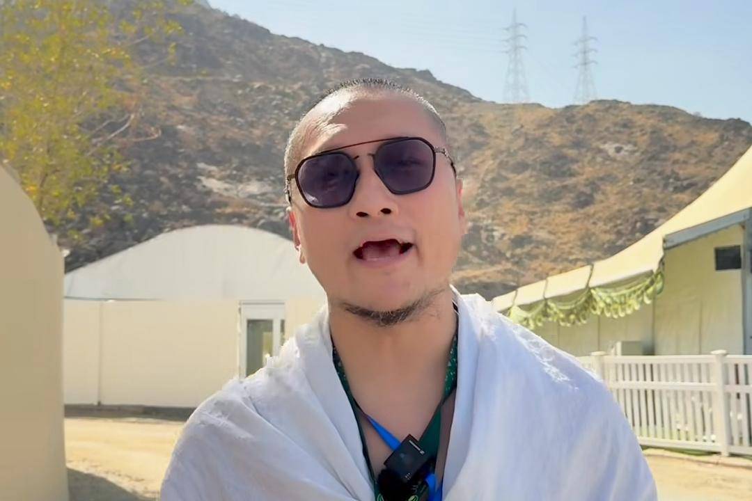 Arie Untung setelah berhaji (instagram.com/ariekuntung)