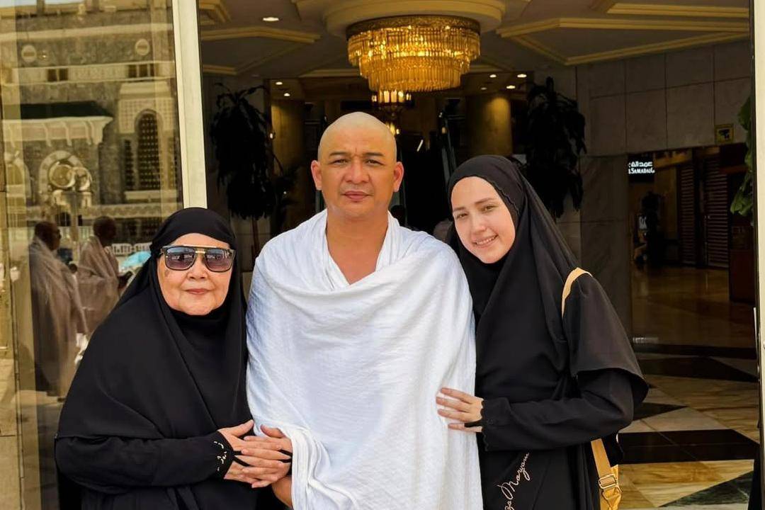 Pasha setelah berhaji (instagram.com/pashaungu_vm)